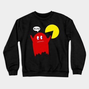 scary ghost Crewneck Sweatshirt